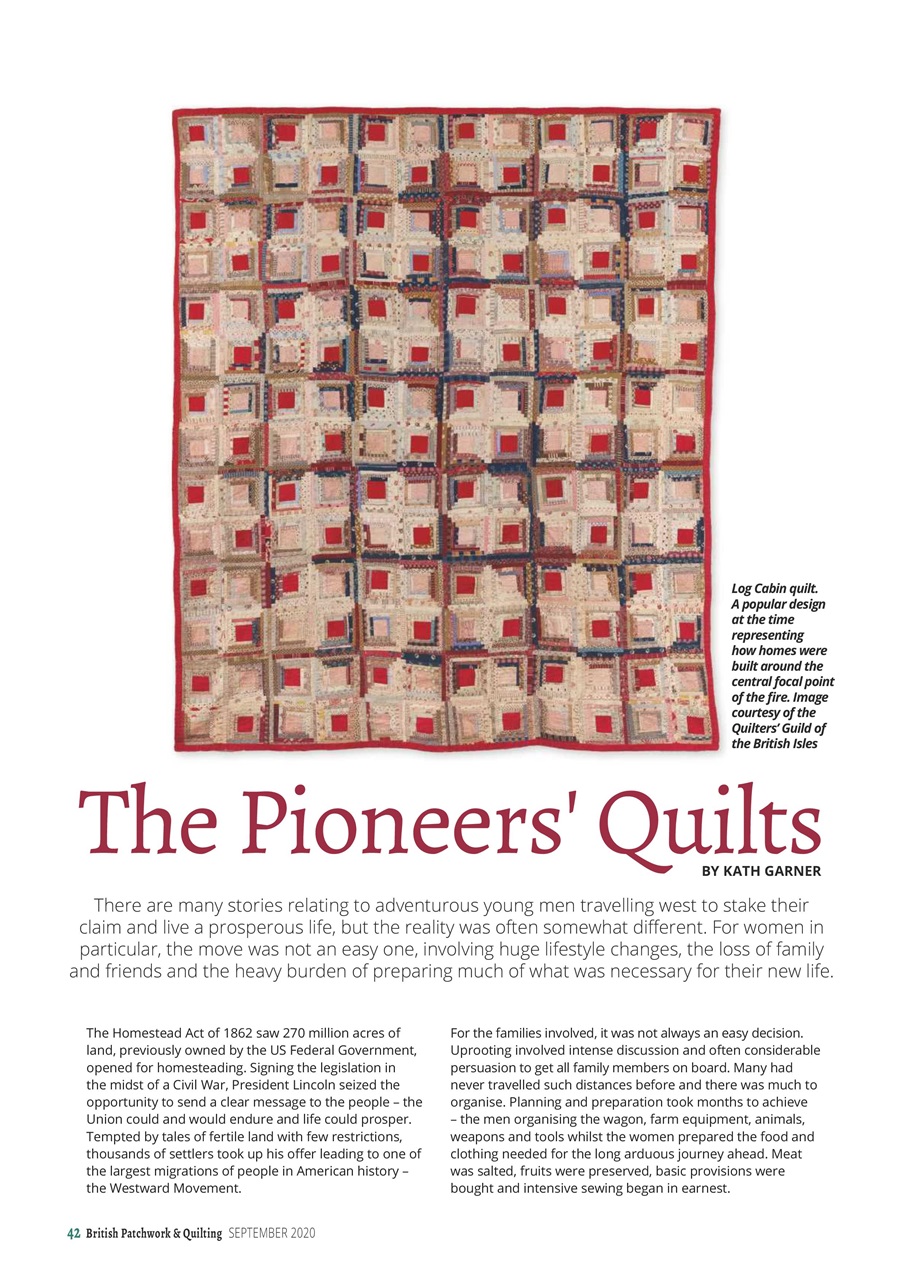 Patchwork and Quilting Preview Pages