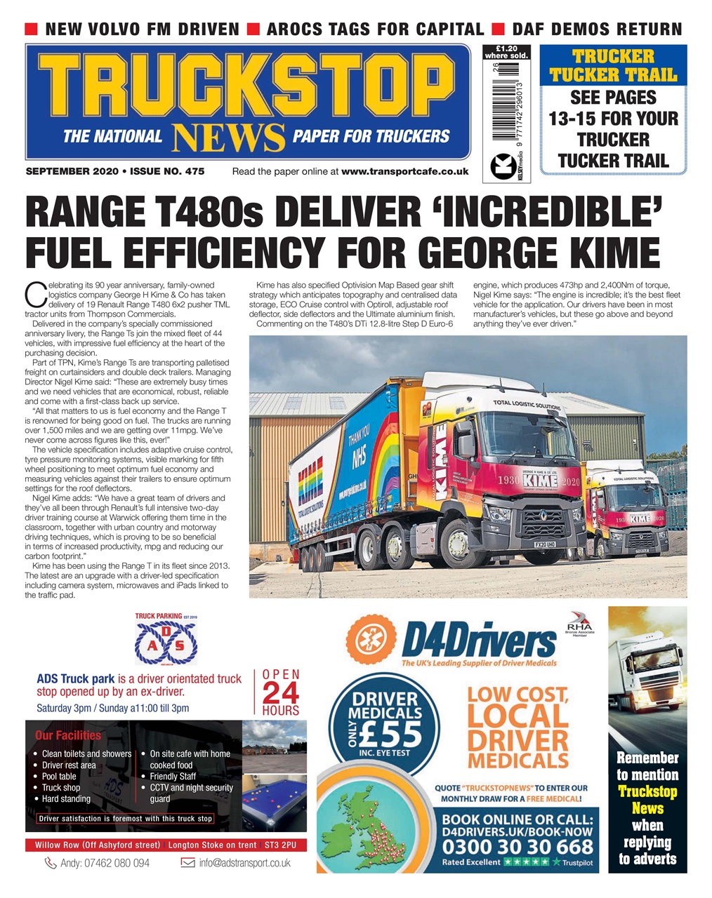 Truckstop News Preview Pages