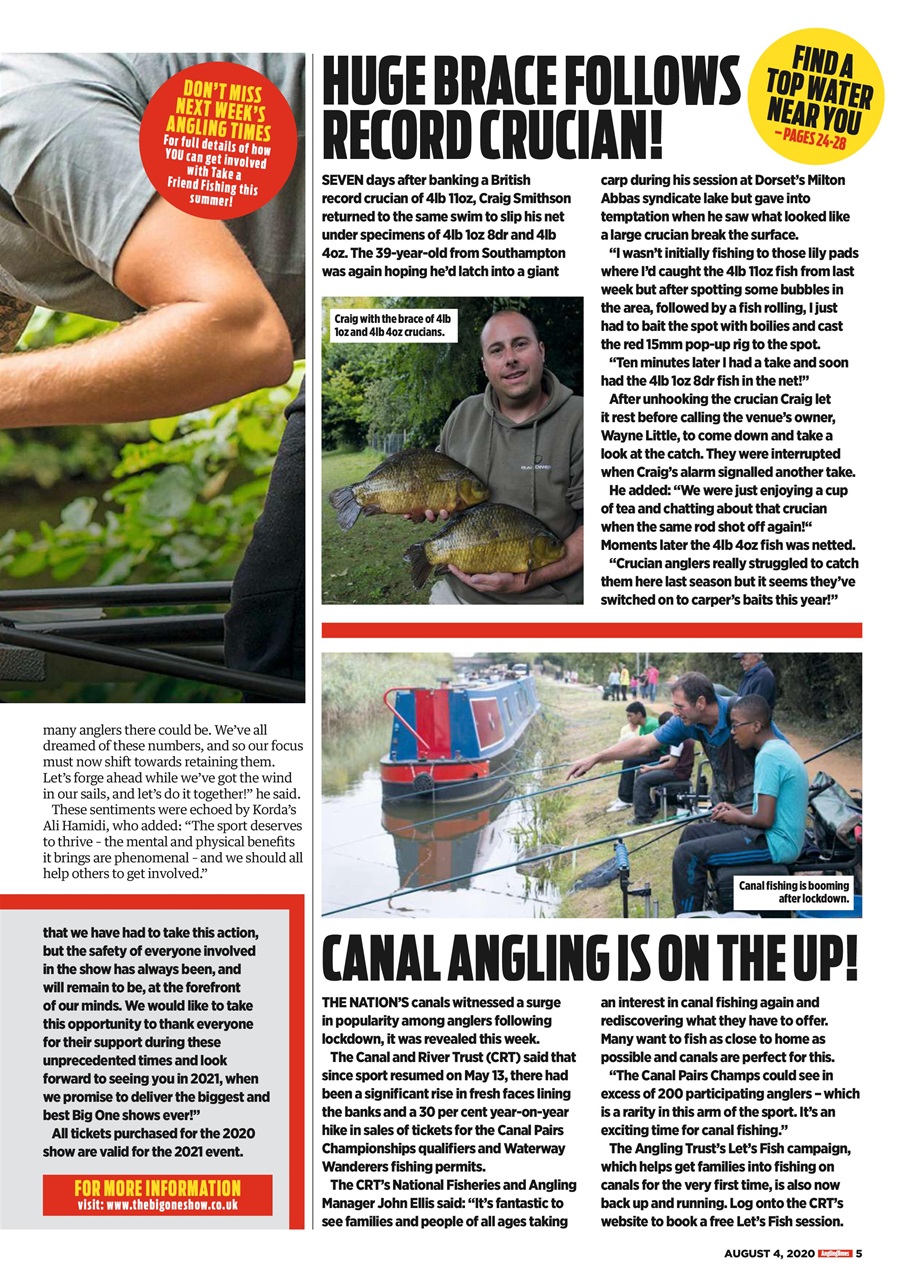 Angling Times Preview Pages