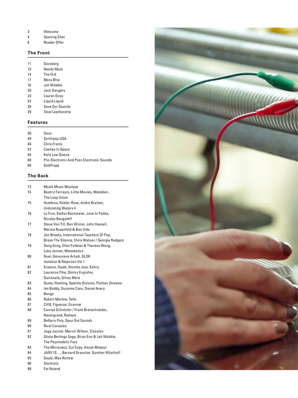 Electronic Sound Preview Pages