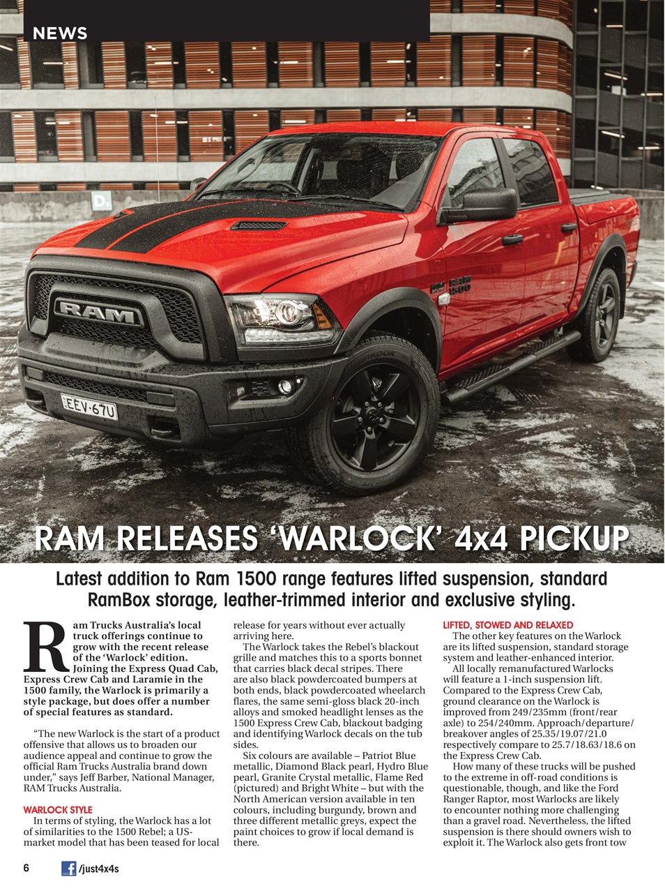 JUST 4X4S Preview Pages