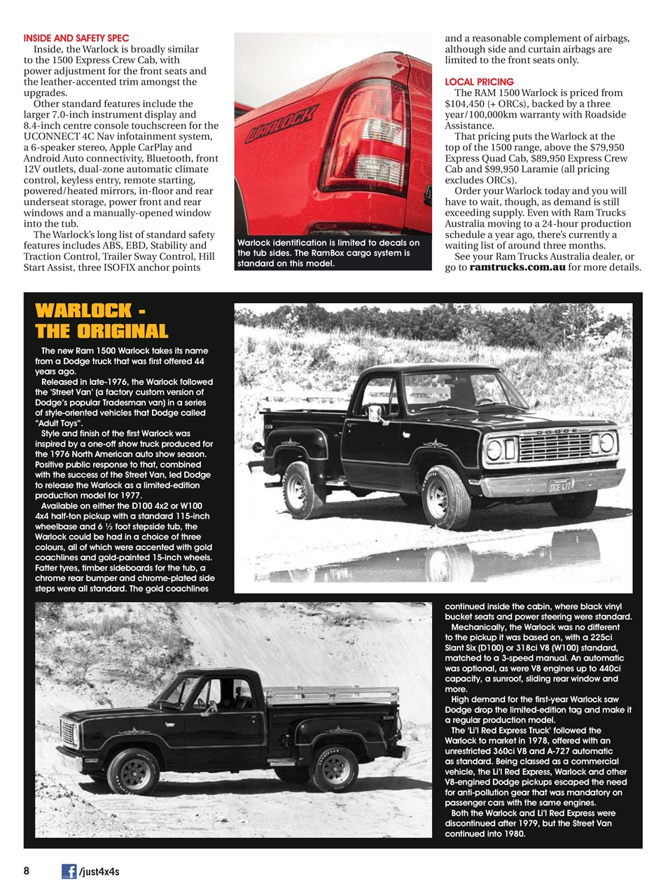 JUST 4X4S Preview Pages