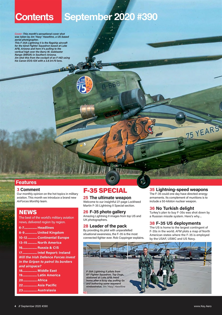 AirForces Monthly Preview Pages