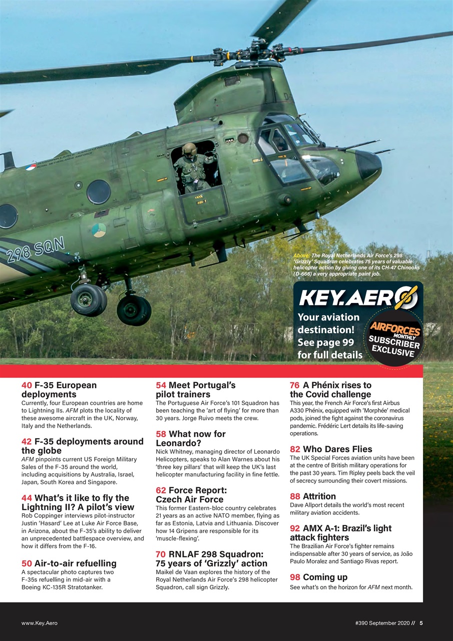 AirForces Monthly Preview Pages