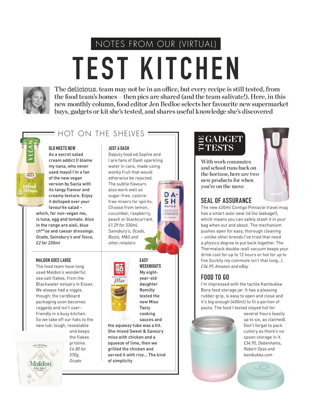 delicious. Magazine Preview Pages