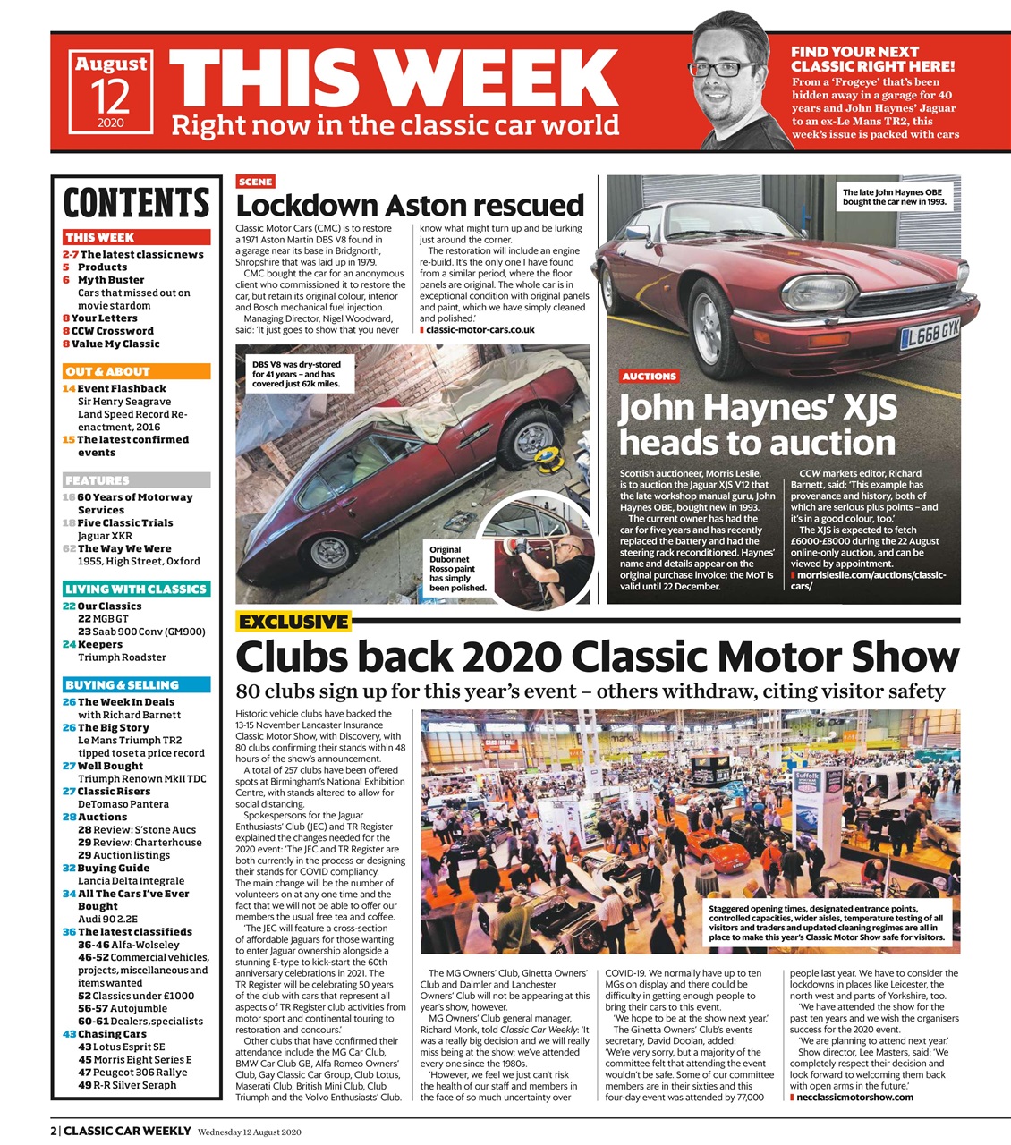 Classic Car Weekly Preview Pages
