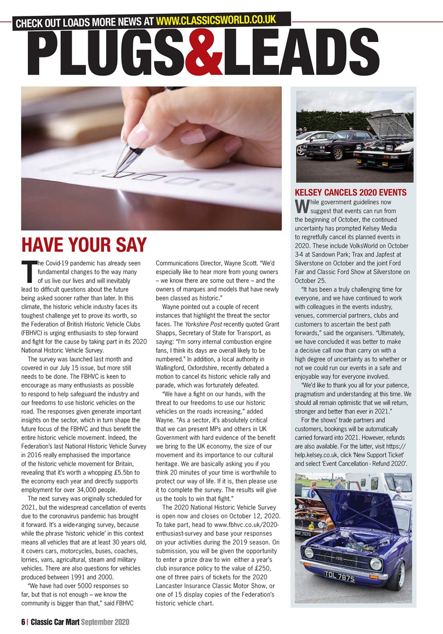Classic Car Mart Preview Pages