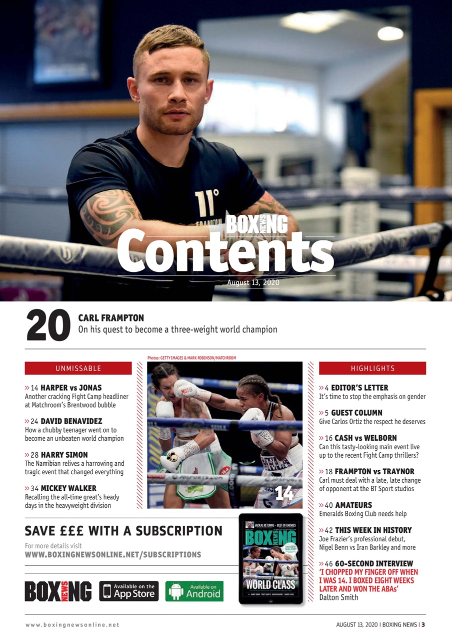 Boxing News Preview Pages