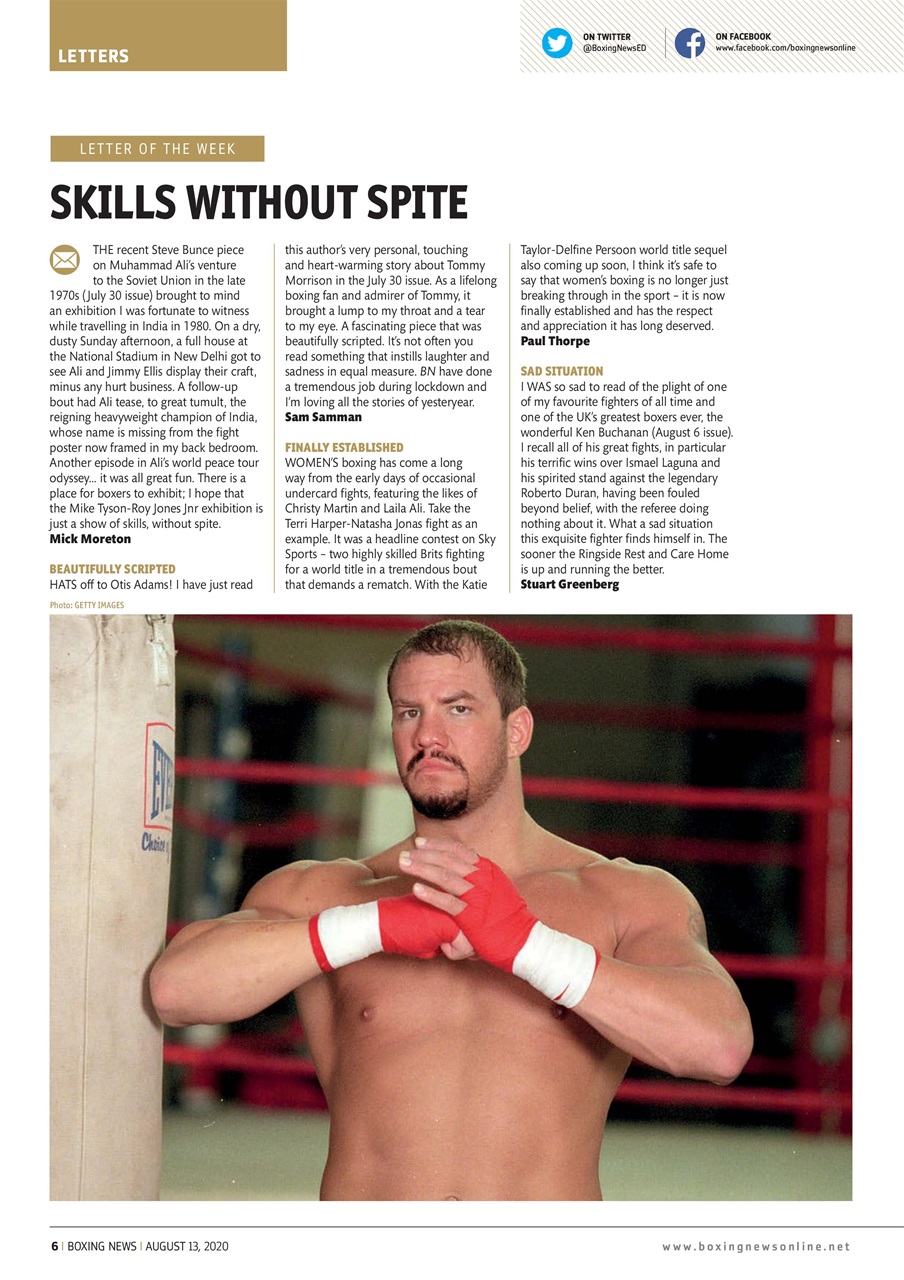 Boxing News Preview Pages