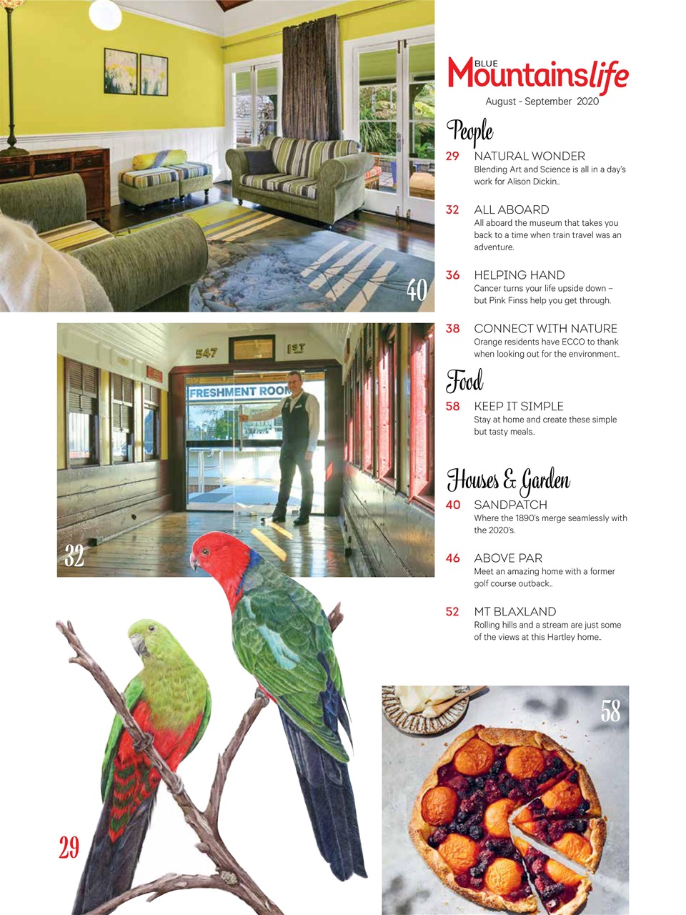 Blue Mountains Life Preview Pages