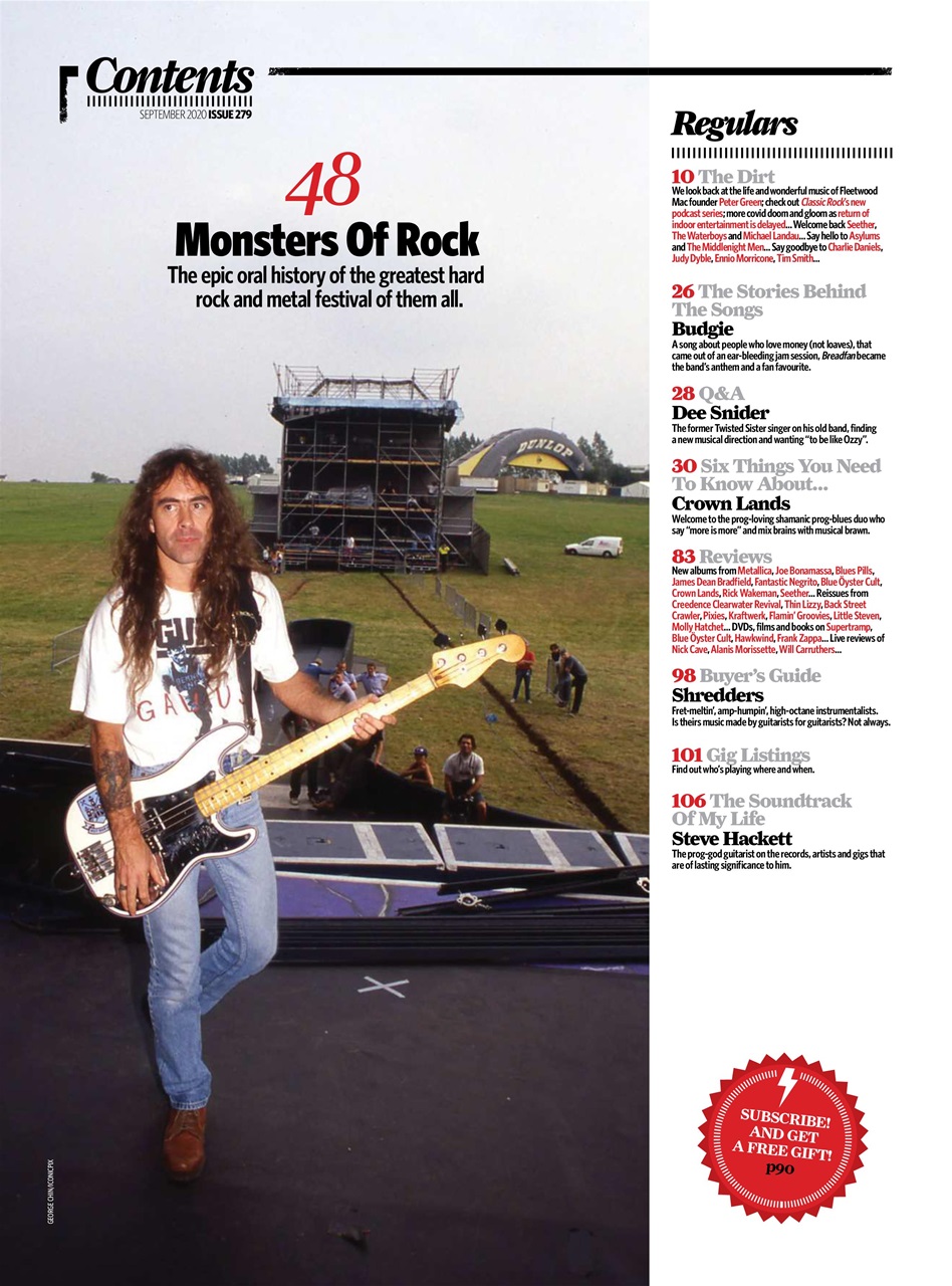 Classic Rock Preview Pages