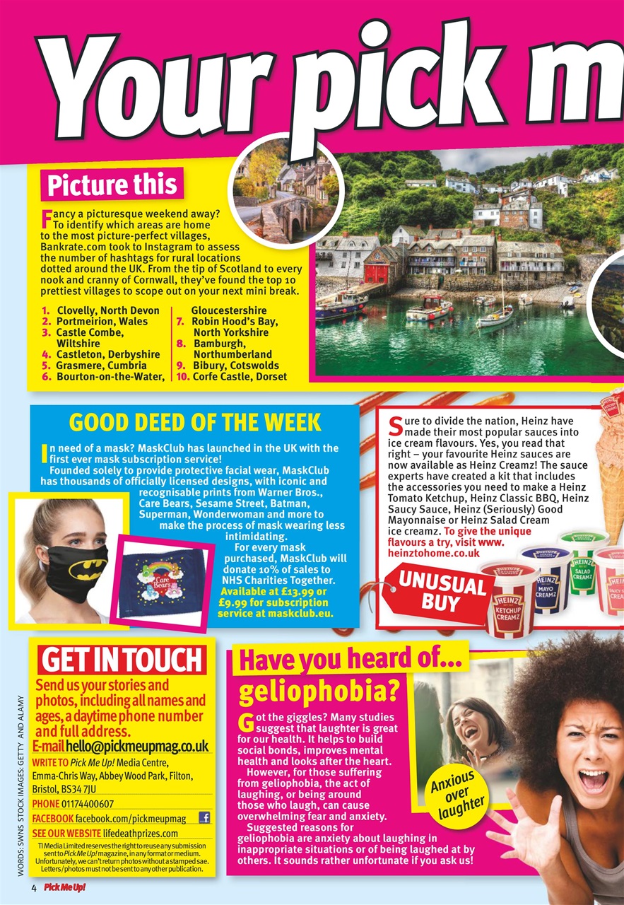 Pick Me Up Preview Pages