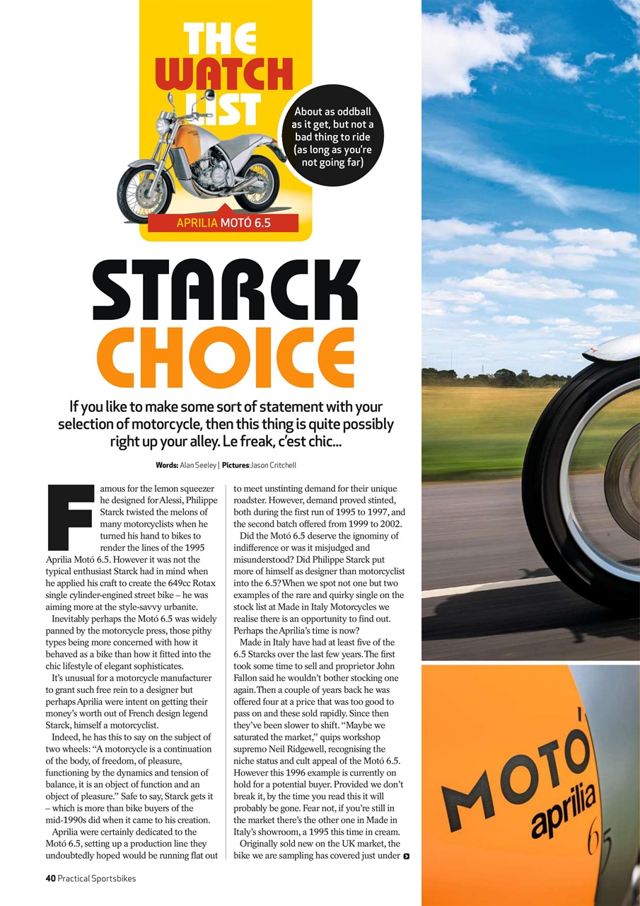Practical Sportsbikes Preview Pages