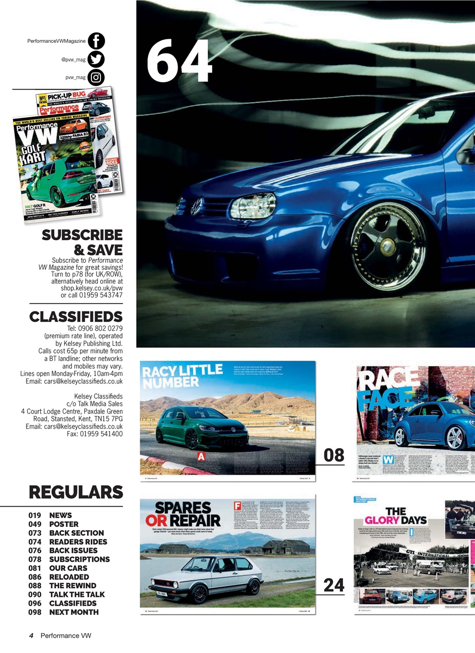 Performance VW Preview Pages