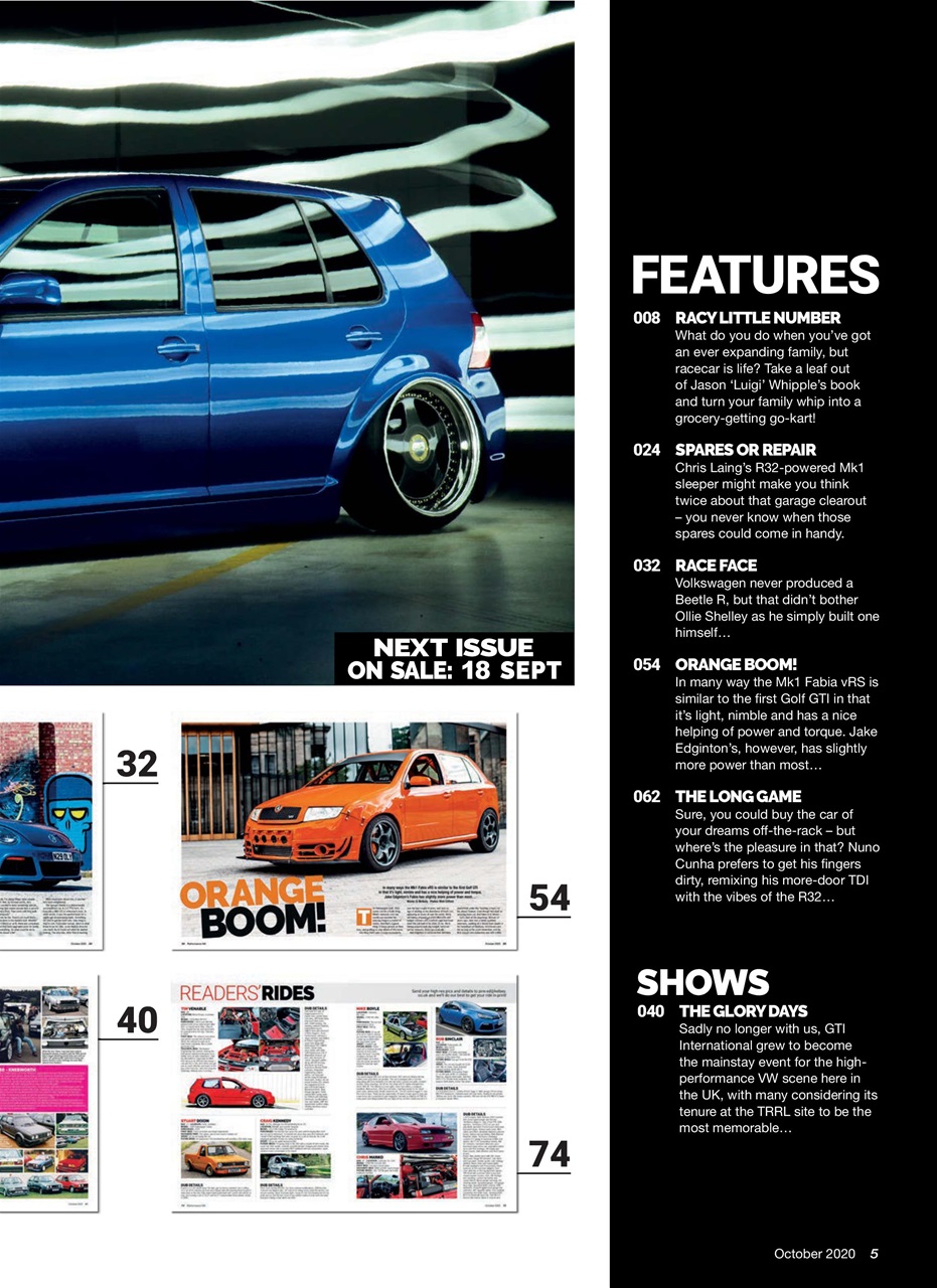 Performance VW Preview Pages