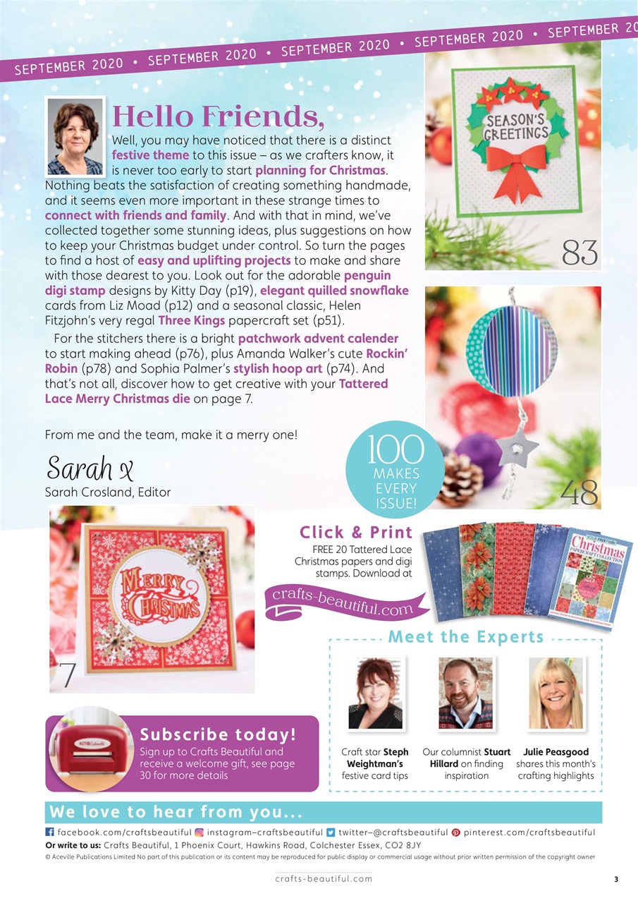 Crafts Beautiful Preview Pages