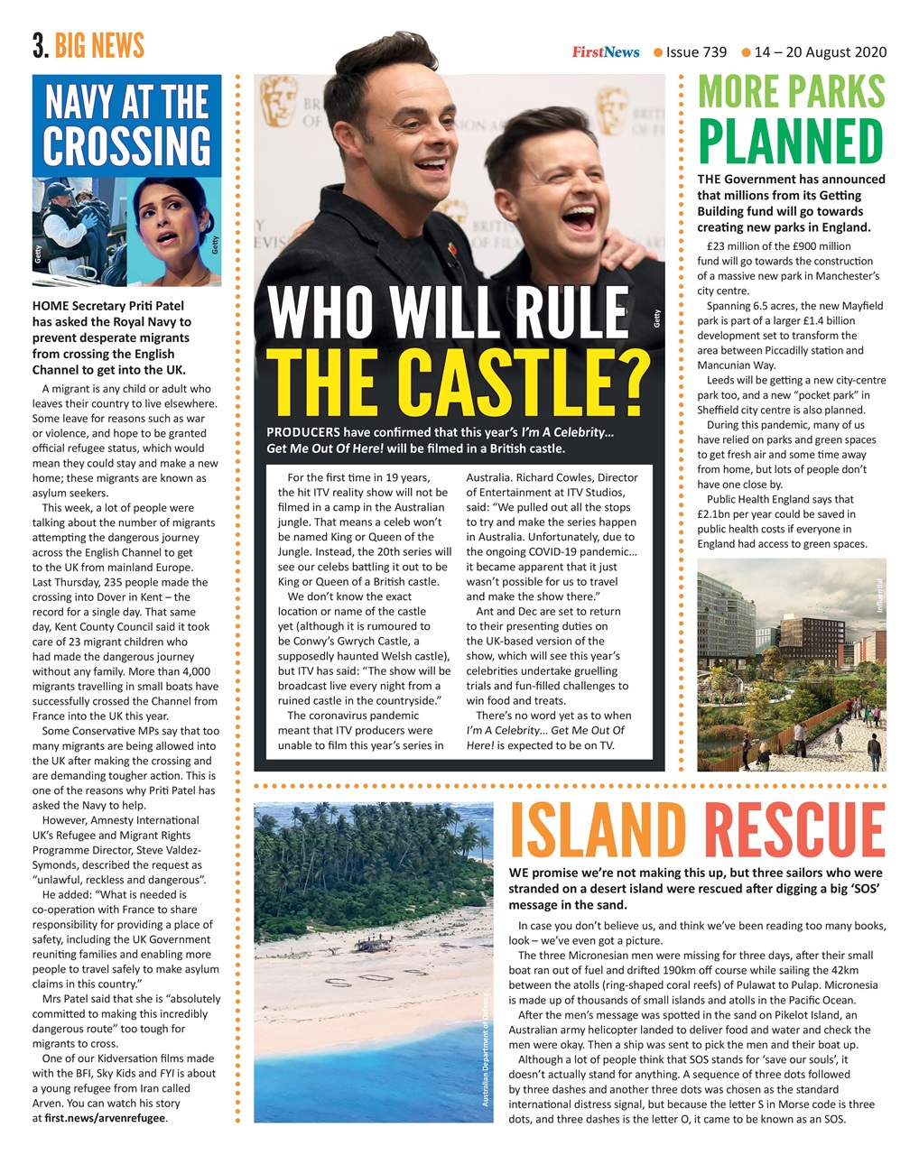 First News Preview Pages