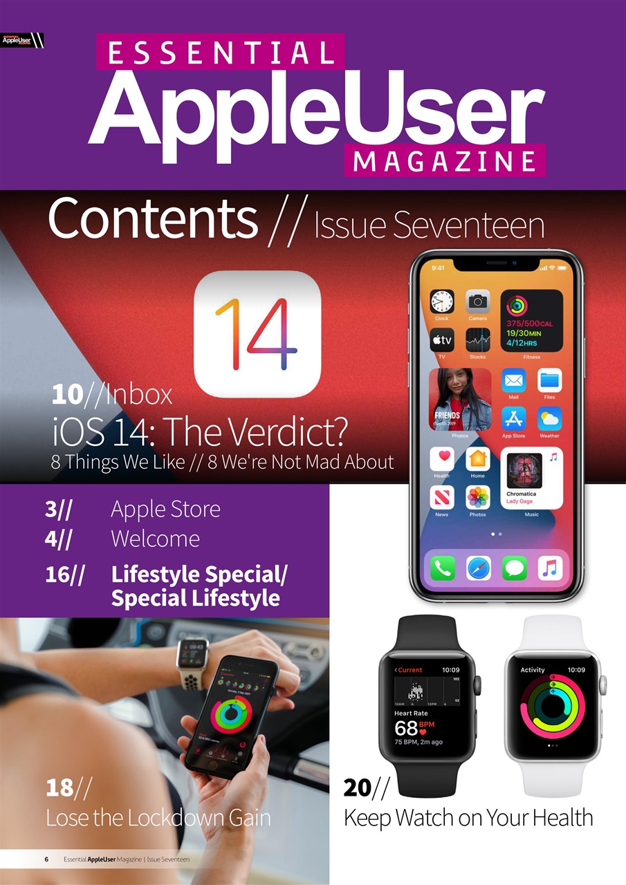 Essential Apple User Preview Pages