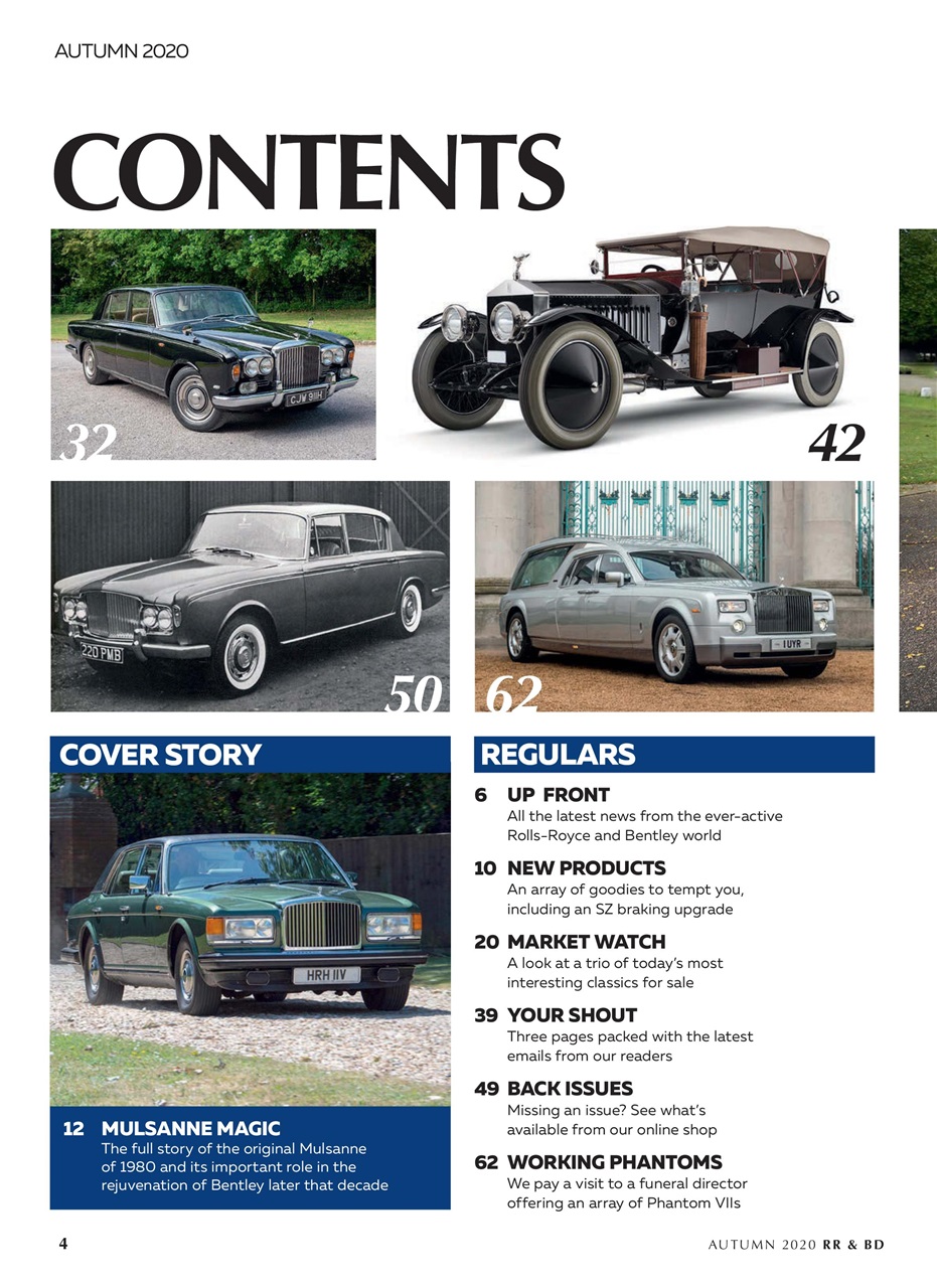 Rolls-Royce & Bentley Driver Preview Pages