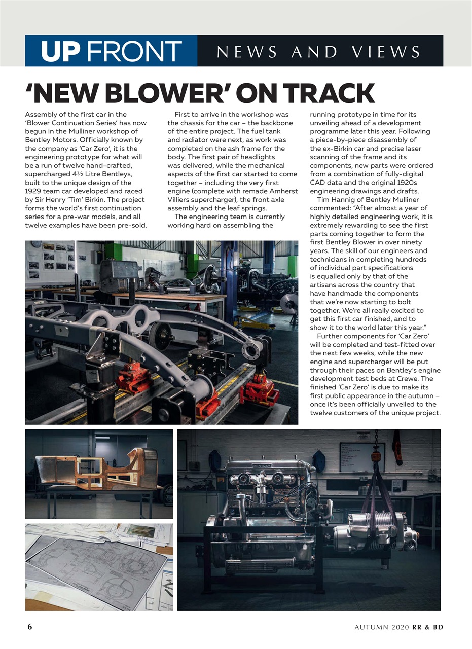 Rolls-Royce & Bentley Driver Preview Pages