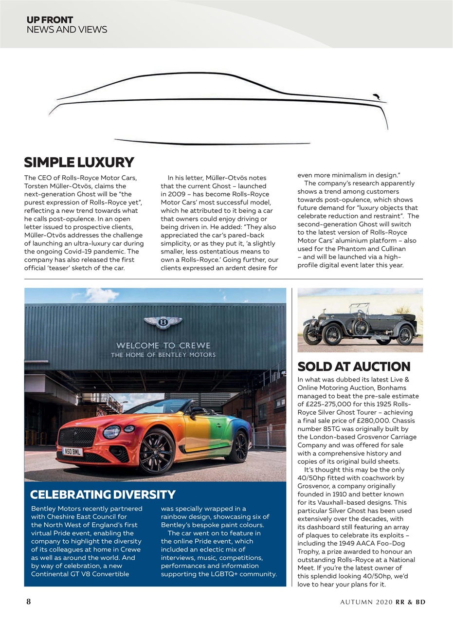 Rolls-Royce & Bentley Driver Preview Pages