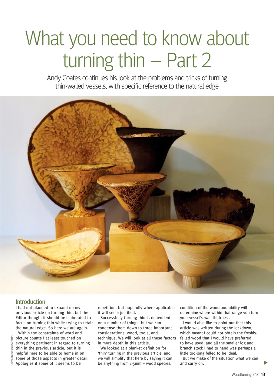 Woodturning Preview Pages