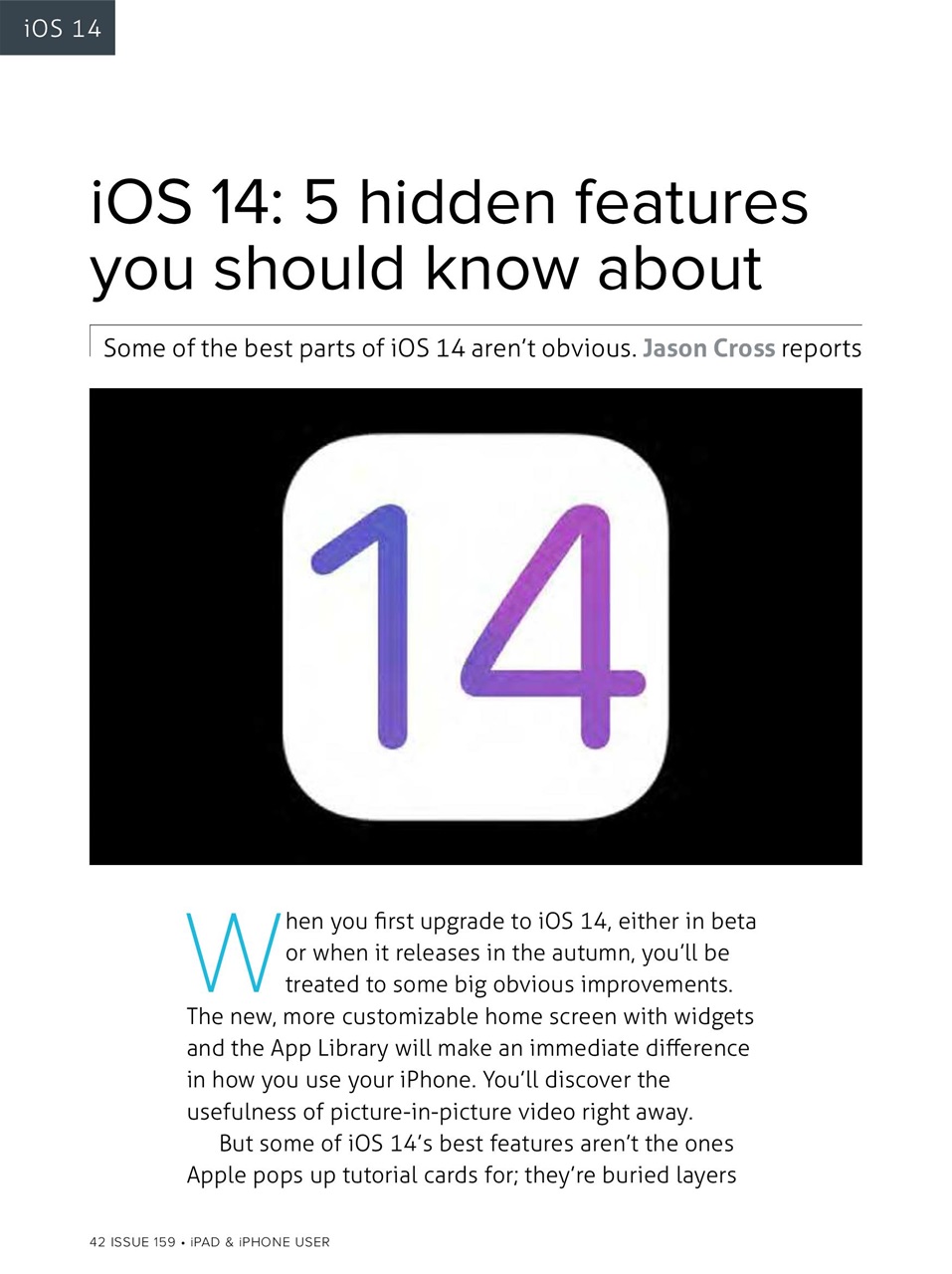iPad and iPhone User Preview Pages