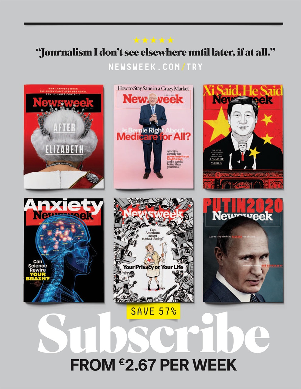 Newsweek International Preview Pages
