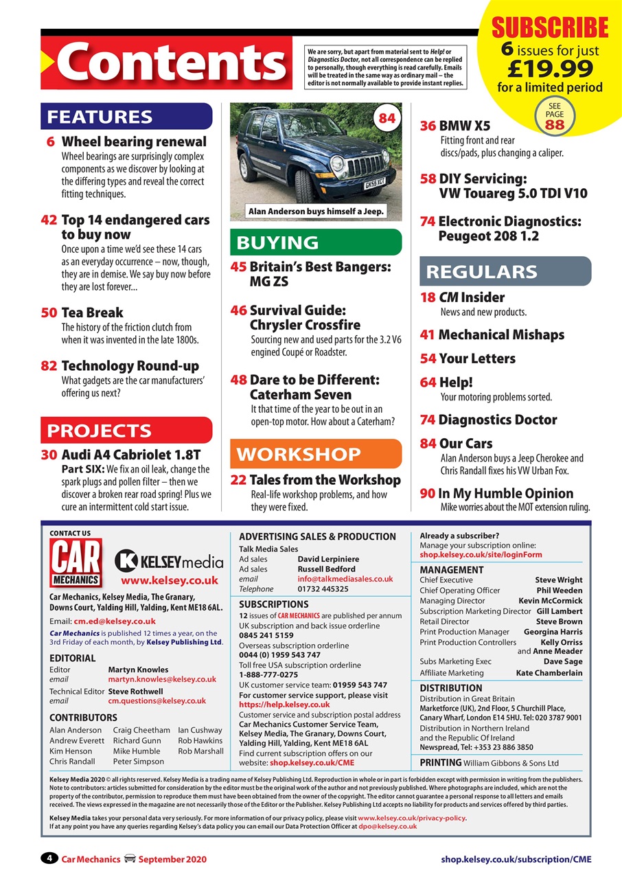 Car Mechanics Preview Pages