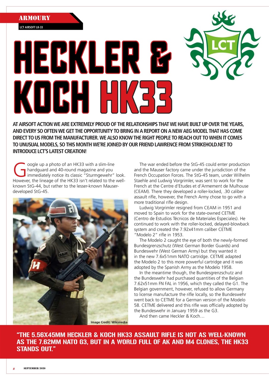 Airsoft Action Preview Pages