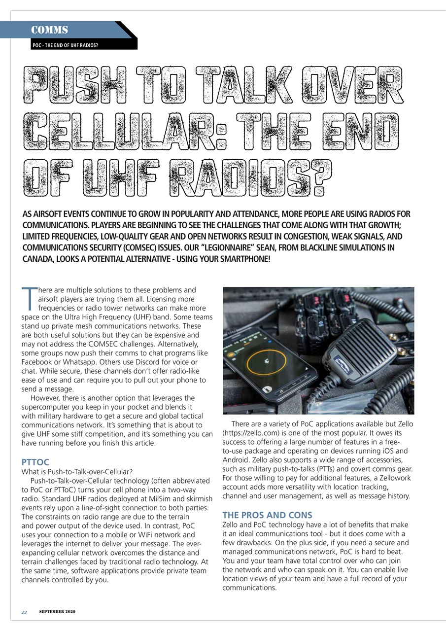 Airsoft Action Preview Pages