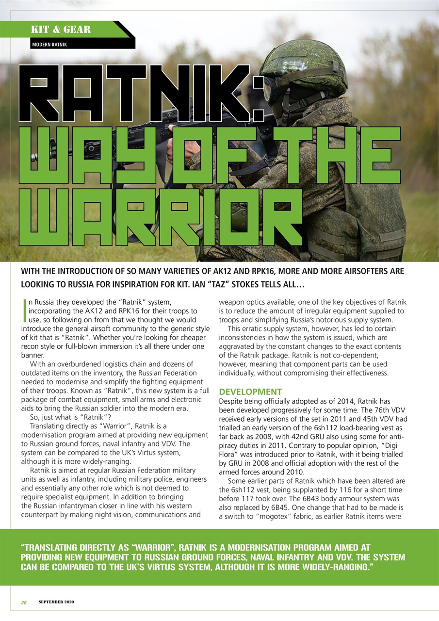 Airsoft Action Preview Pages