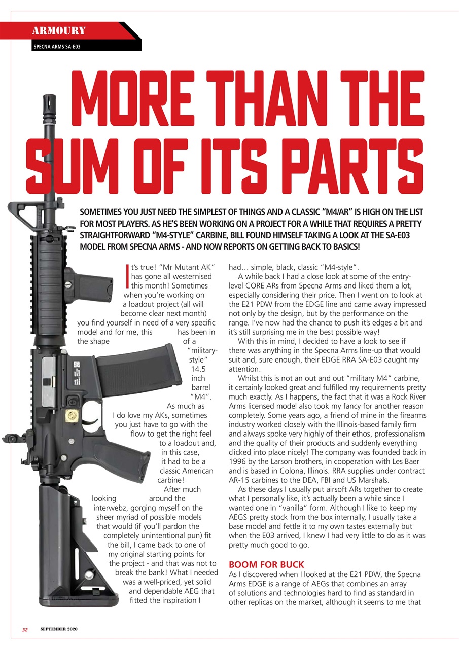 Airsoft Action Preview Pages