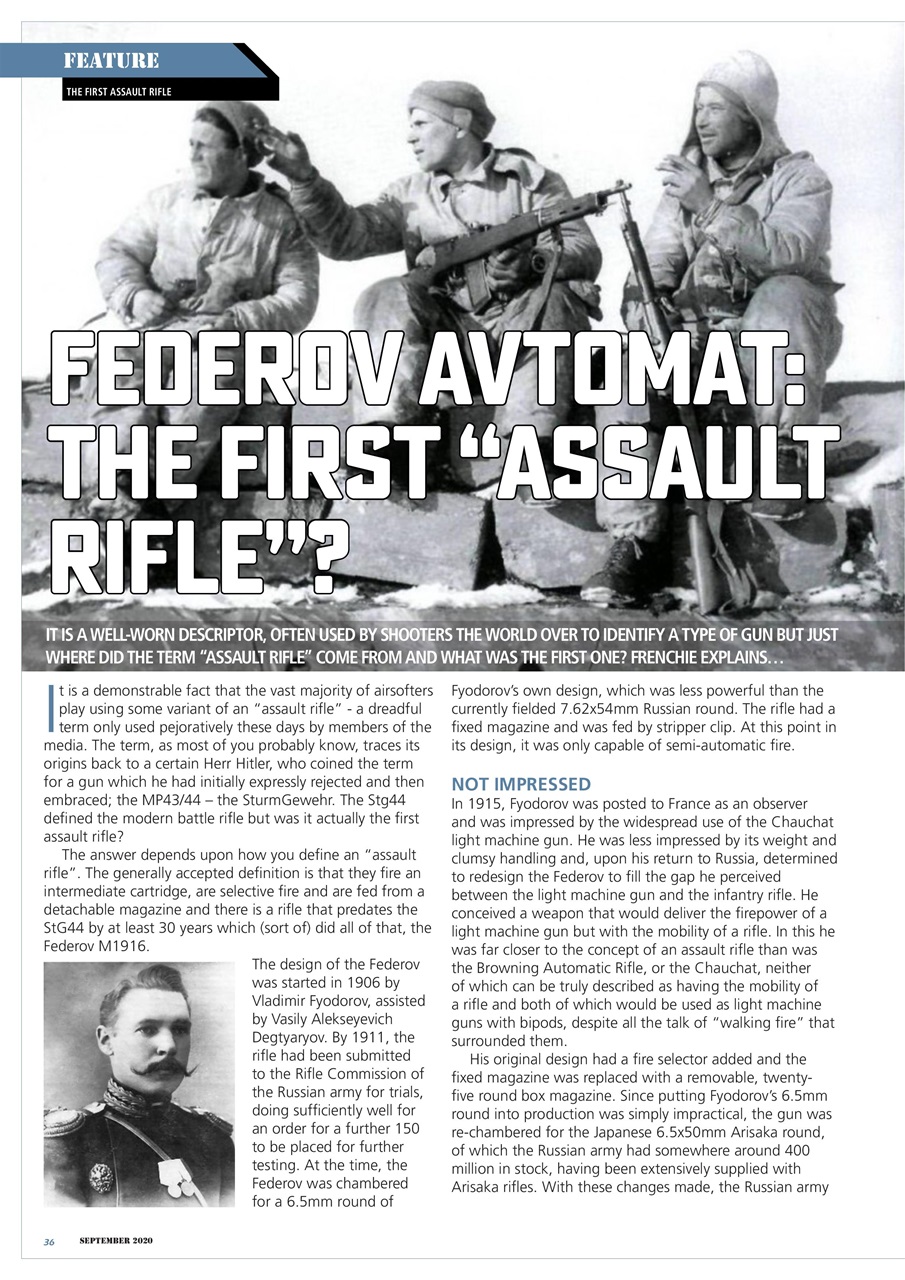 Airsoft Action Preview Pages