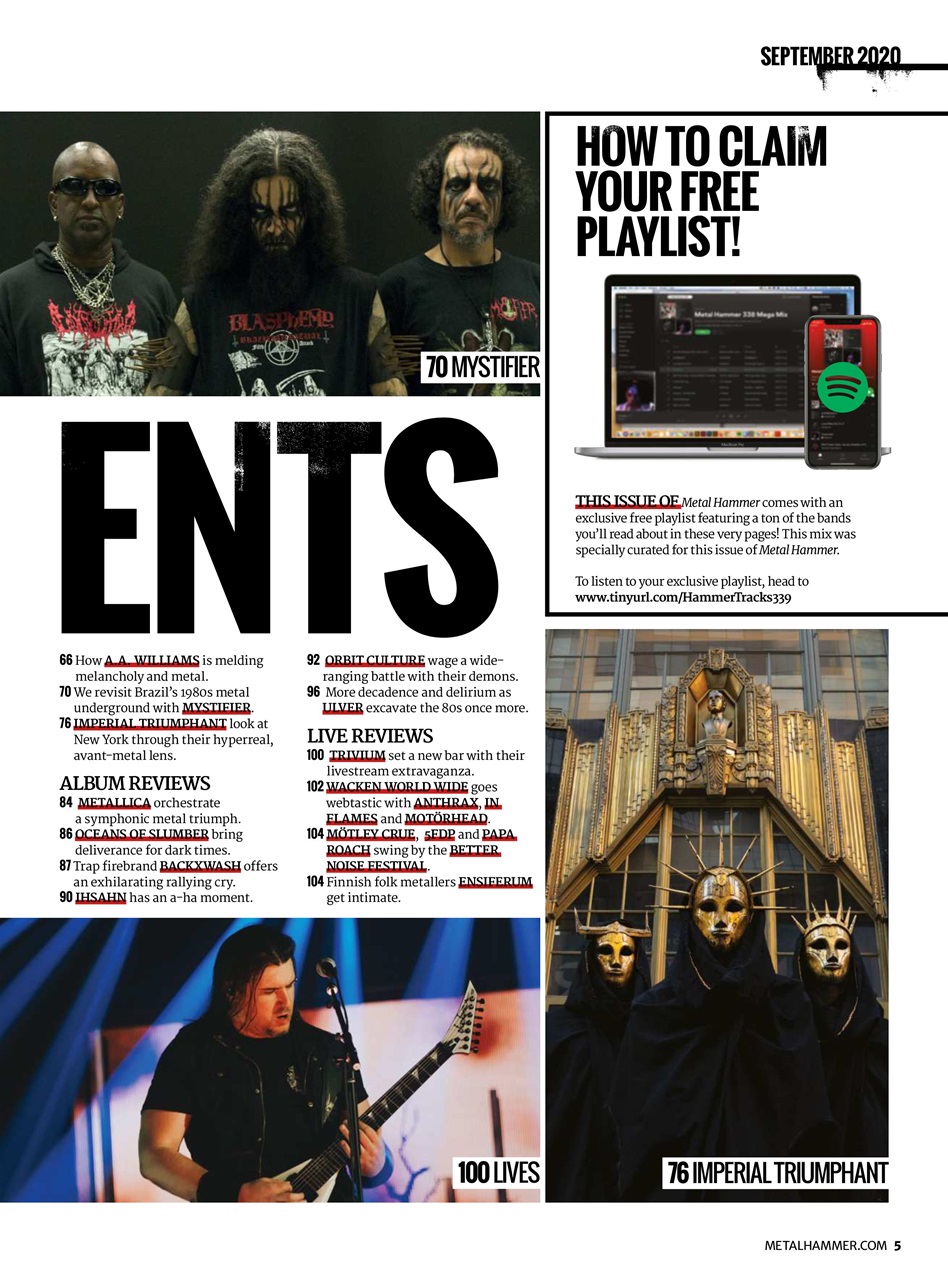Metal Hammer Preview Pages