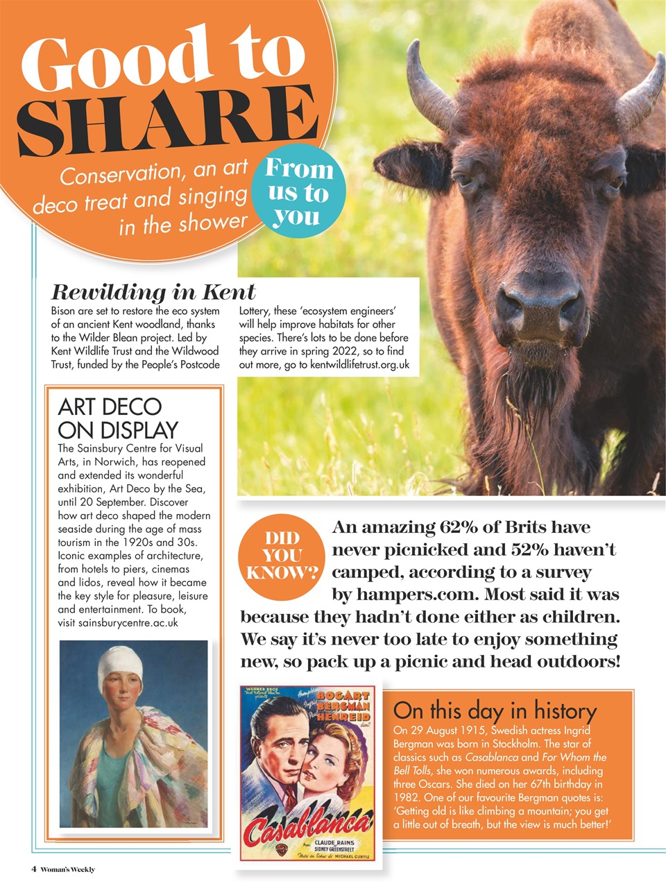 Woman's Weekly Preview Pages