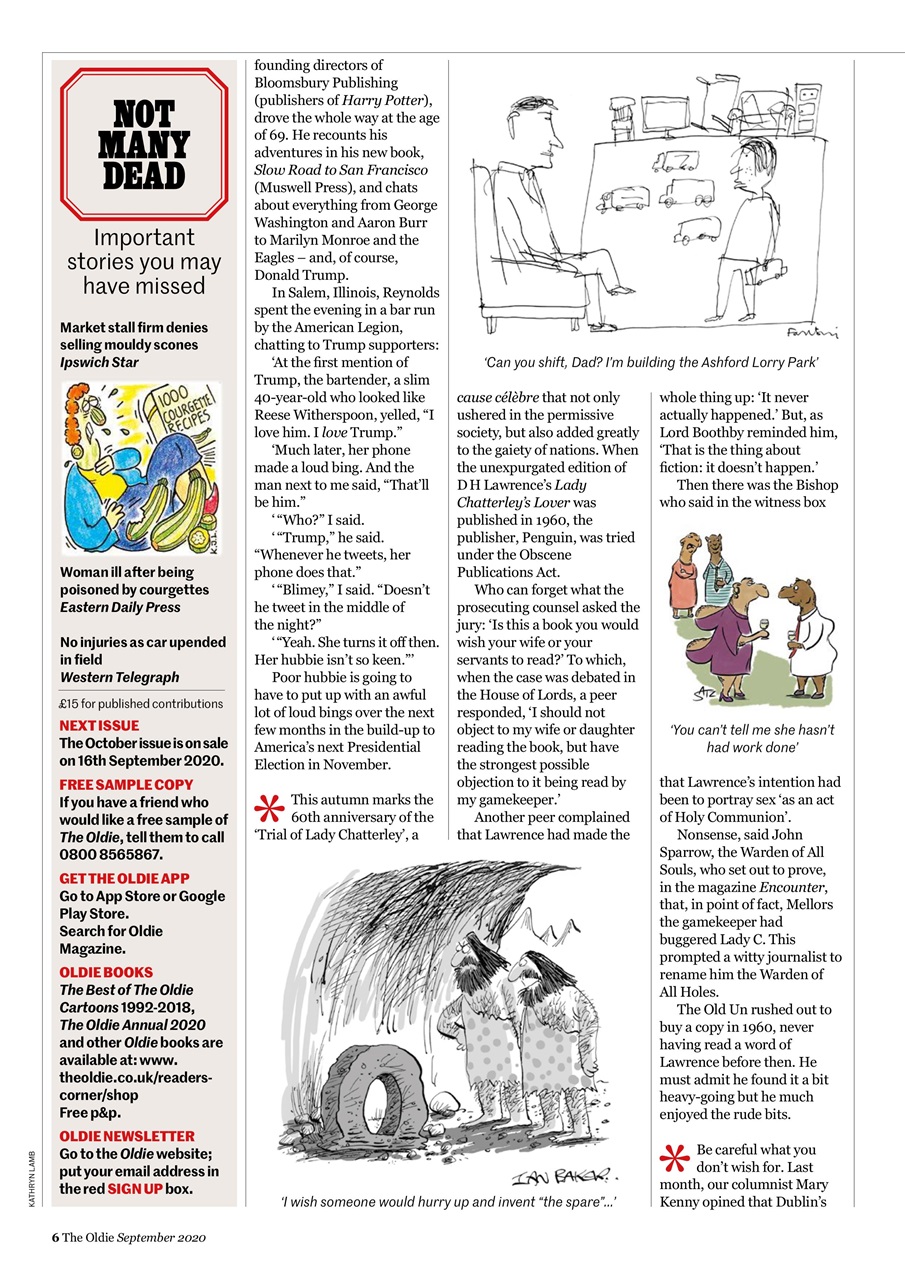 The Oldie Preview Pages