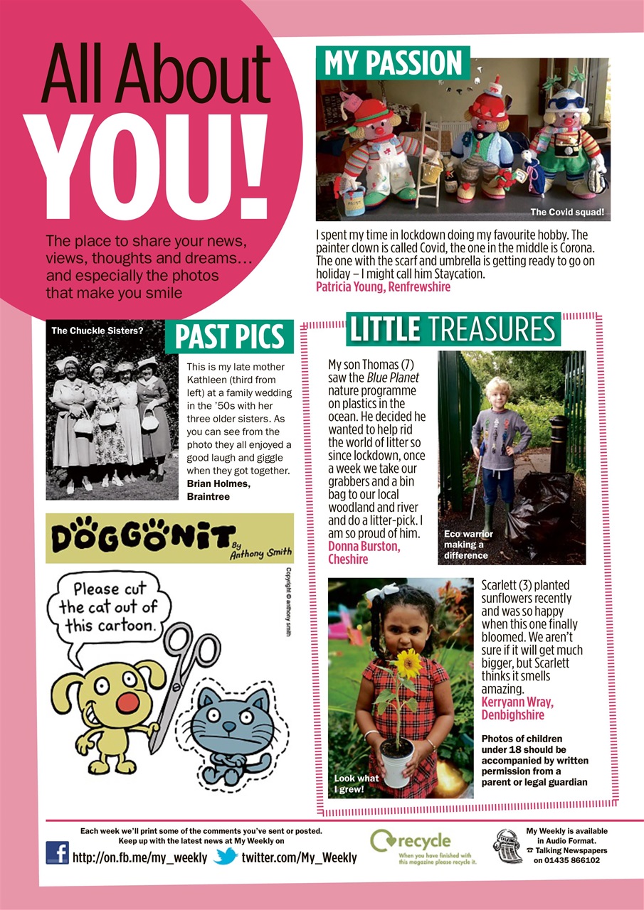 My Weekly Preview Pages