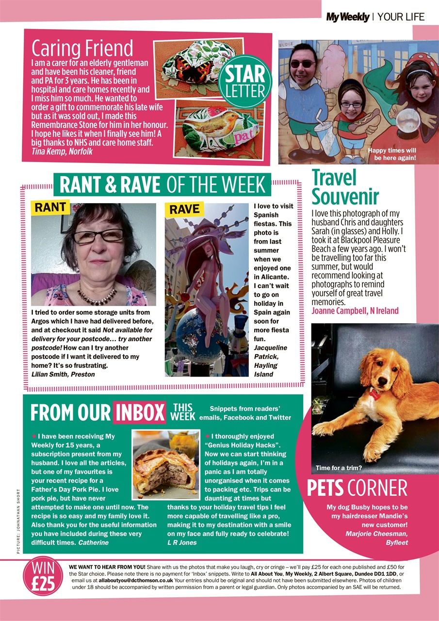 My Weekly Preview Pages