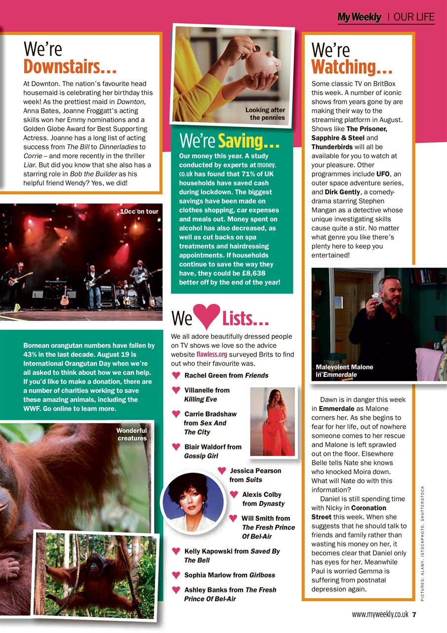 My Weekly Preview Pages