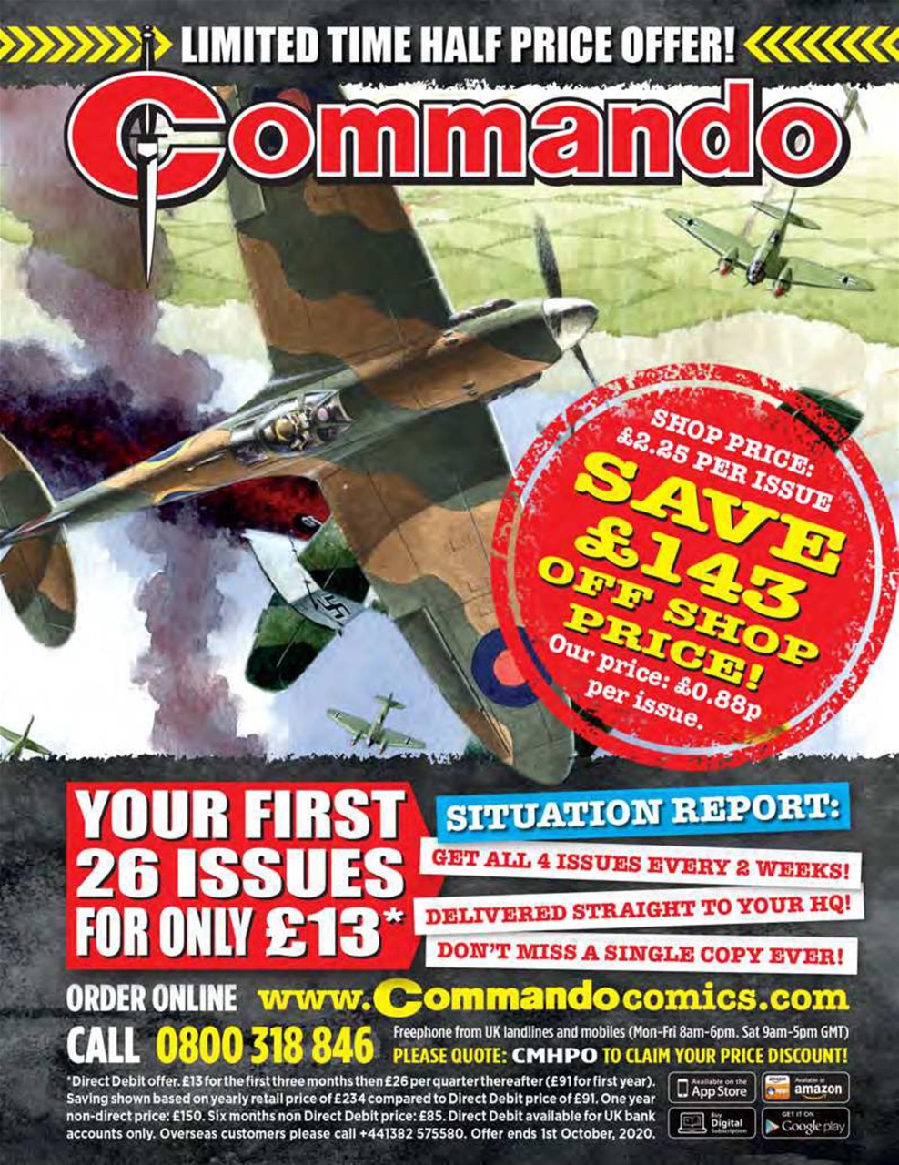 Commando Preview Pages