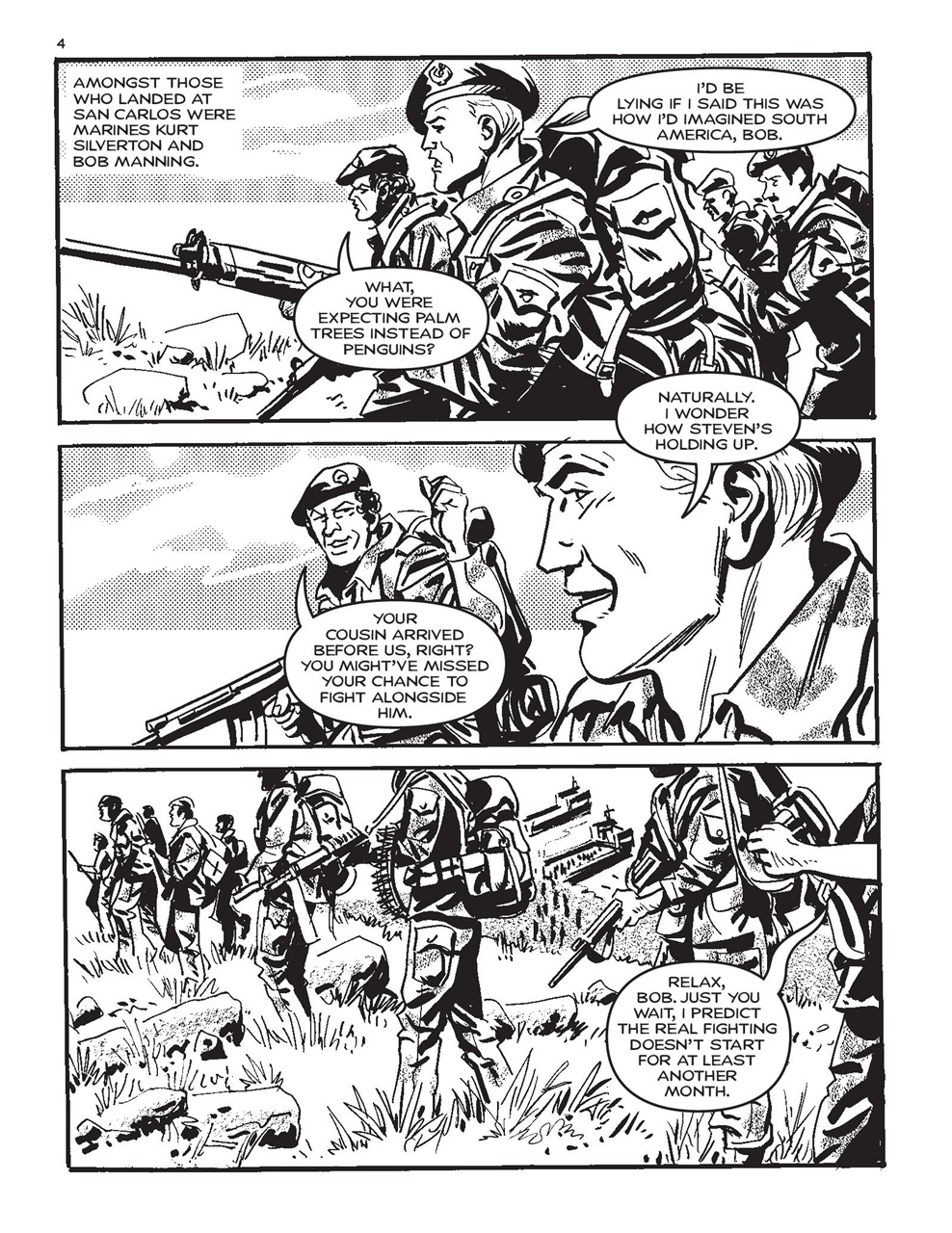 Commando Preview Pages