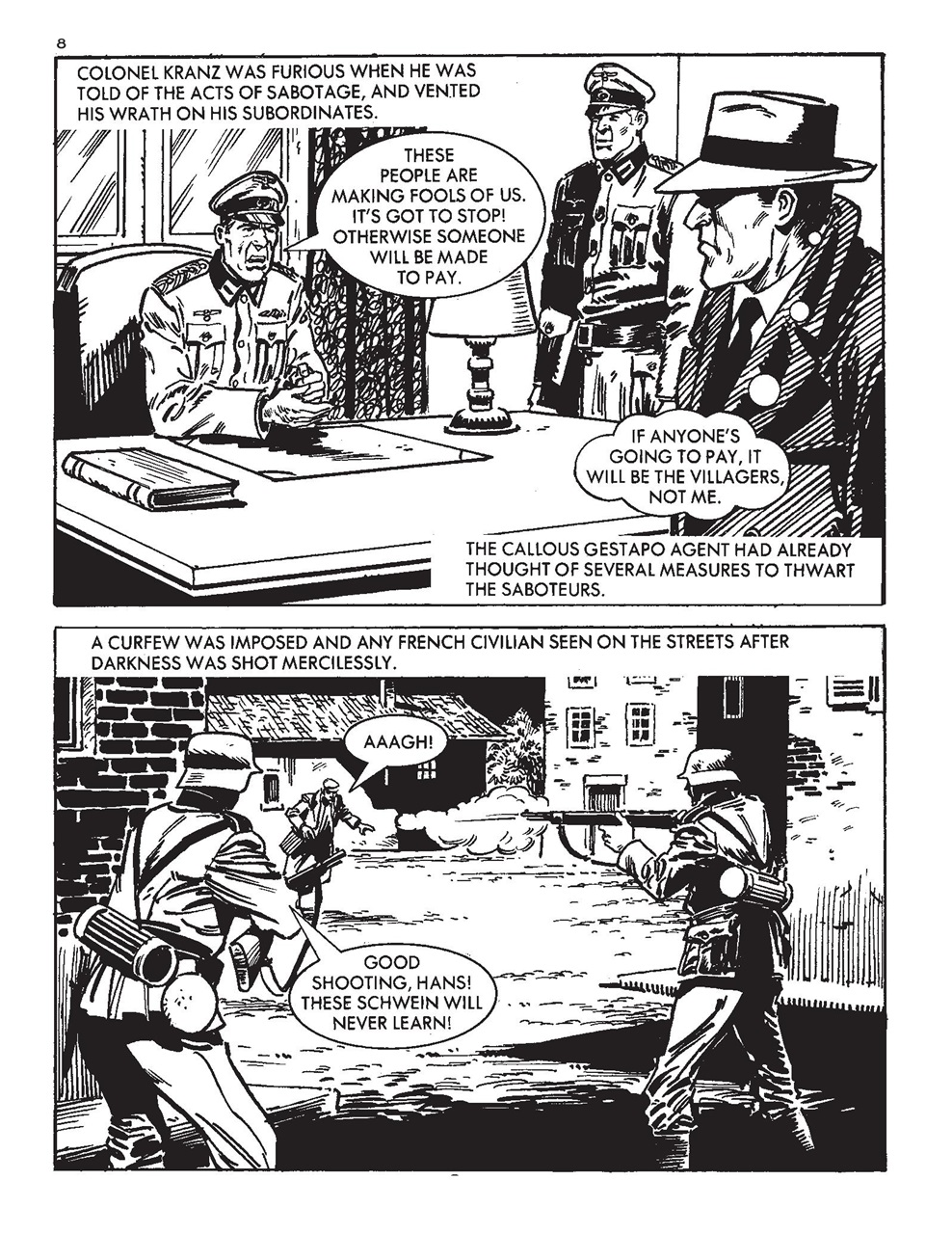 Commando Preview Pages