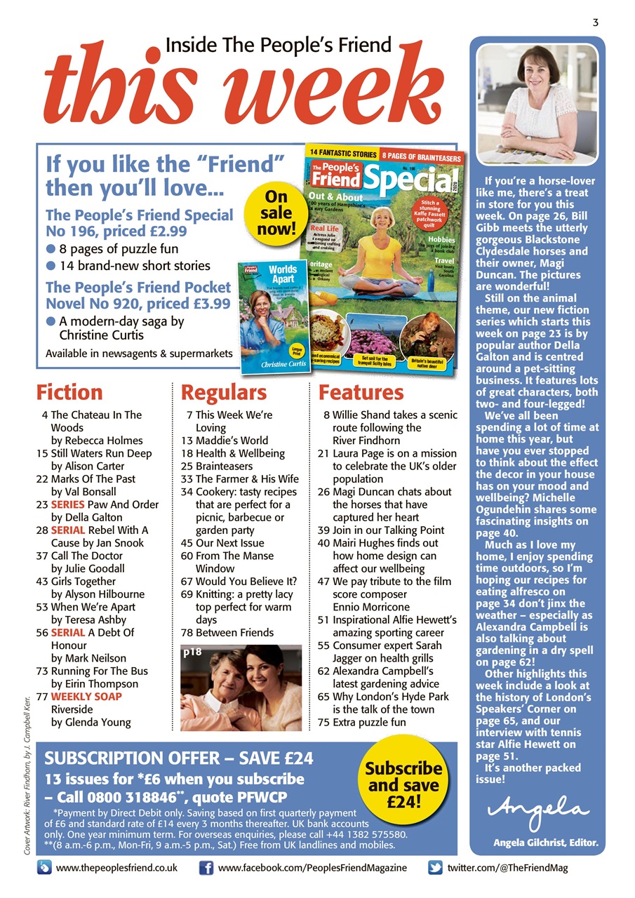 The People’s Friend Preview Pages