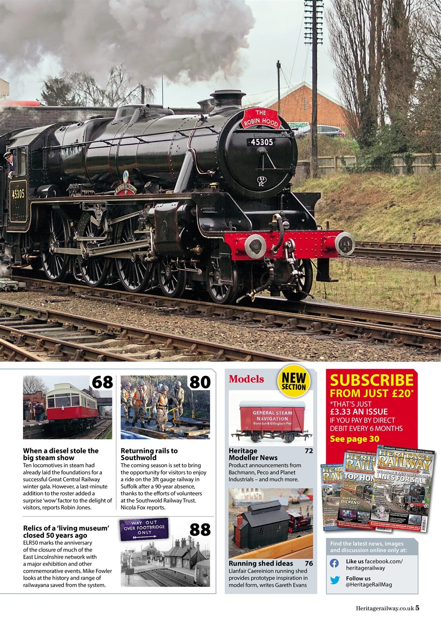 Heritage Railway Preview Pages