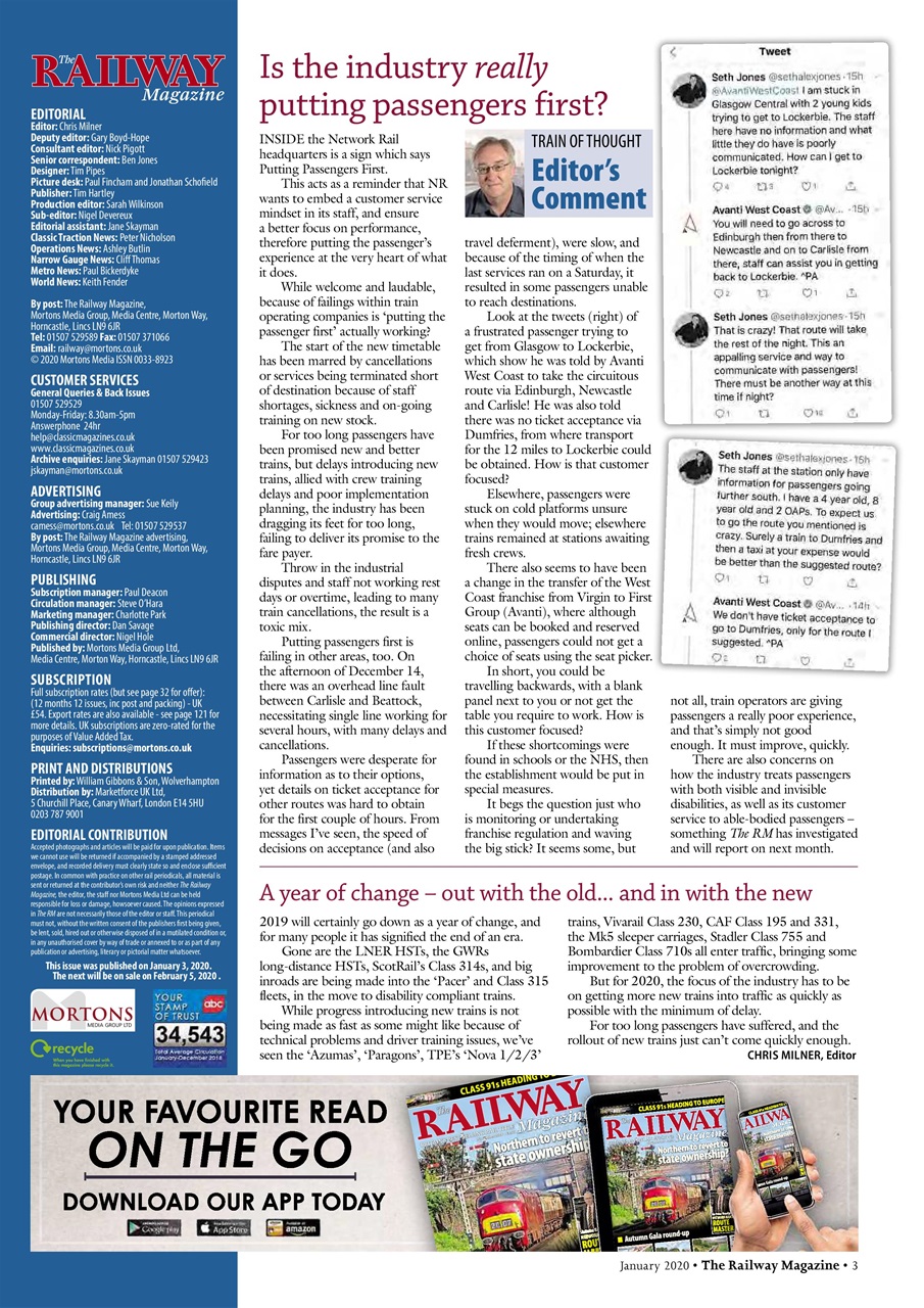 Railway Magazine Preview Pages