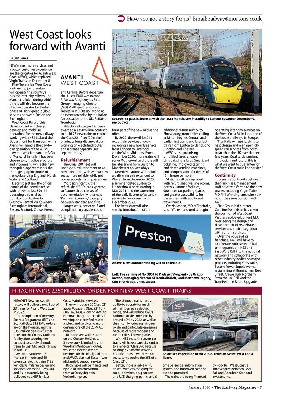 Railway Magazine Preview Pages