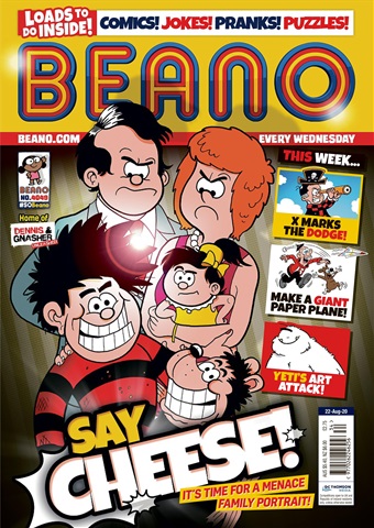 Beano issue 22/08/2020