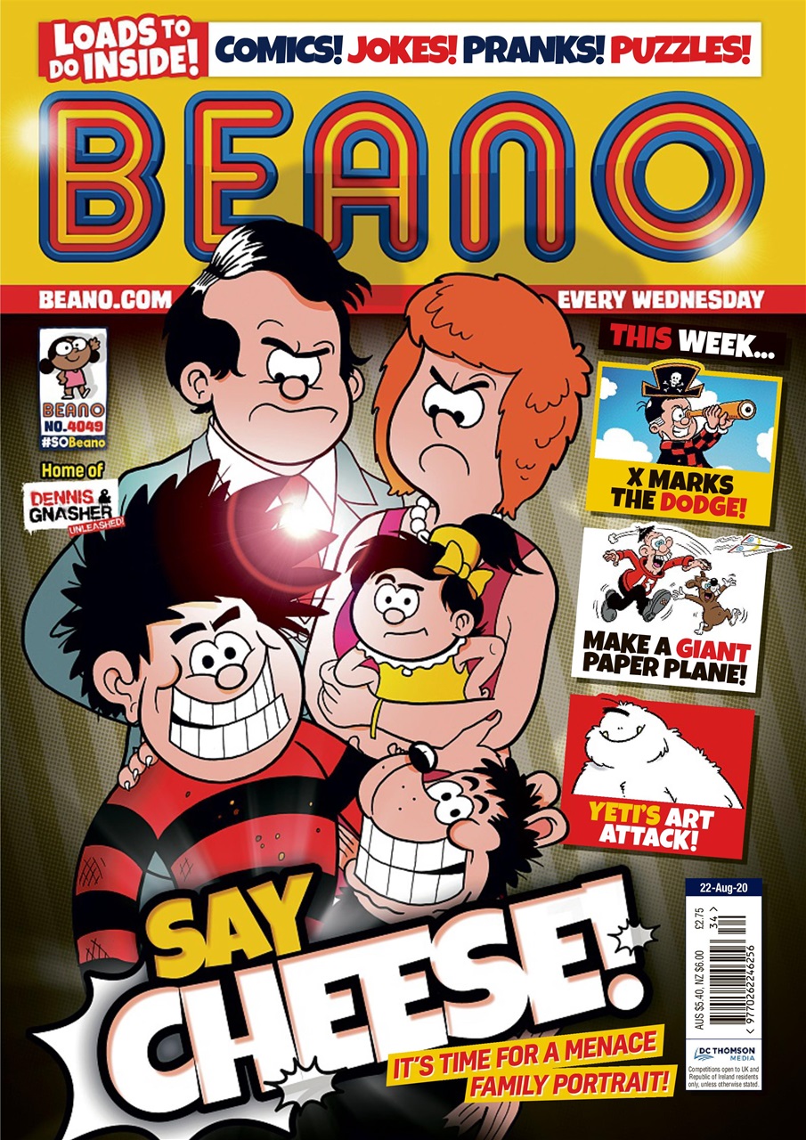 Beano Preview Pages