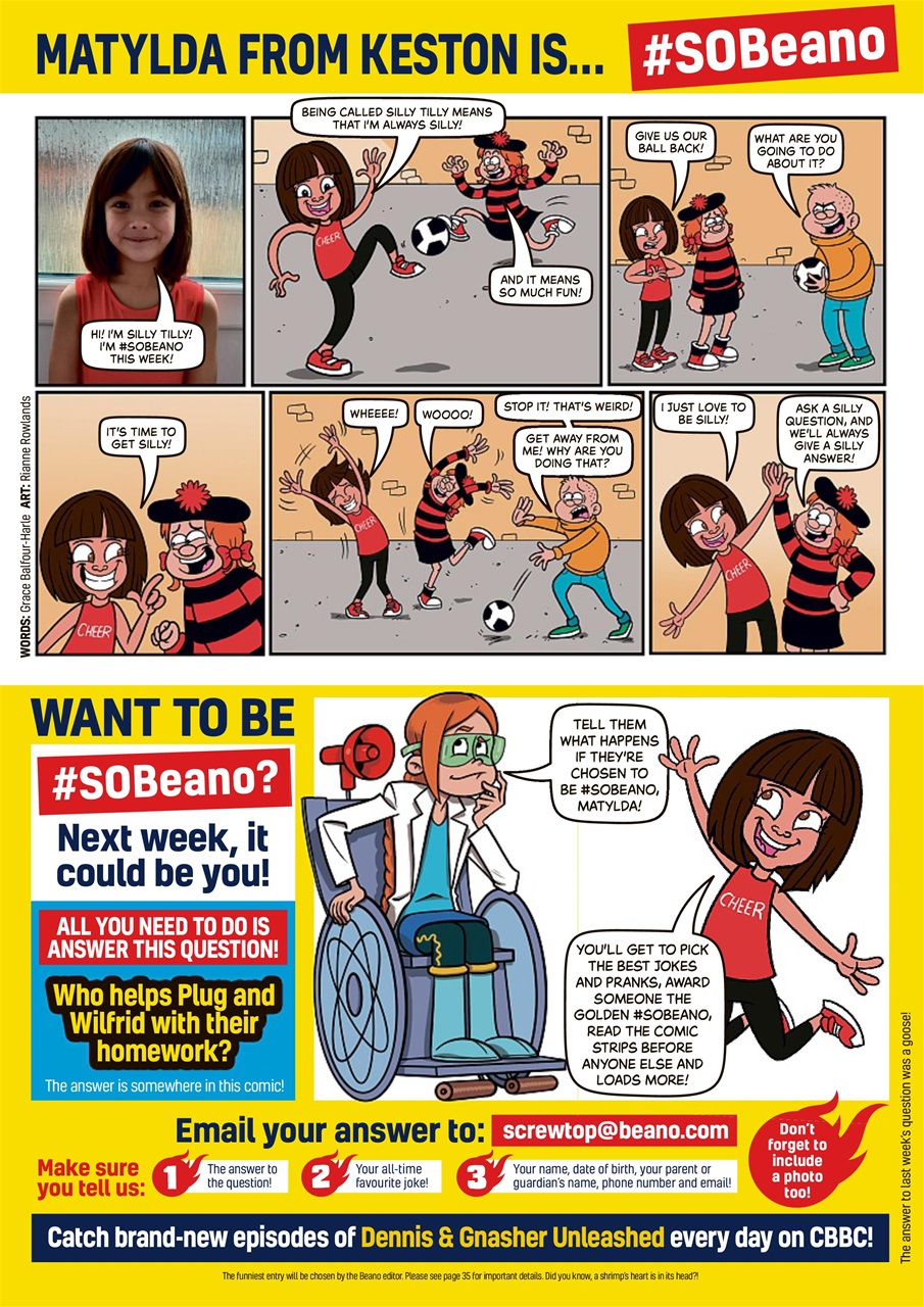 Beano Preview Pages